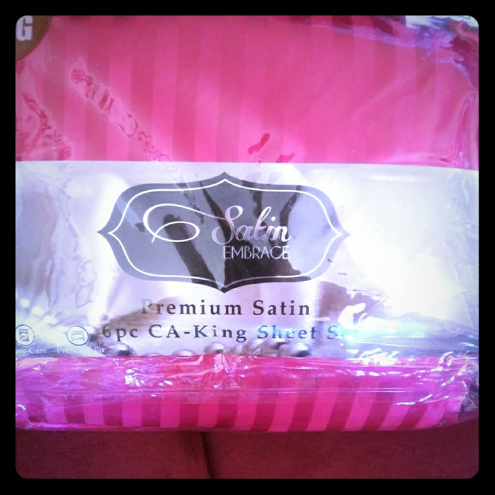 King size satin sheets